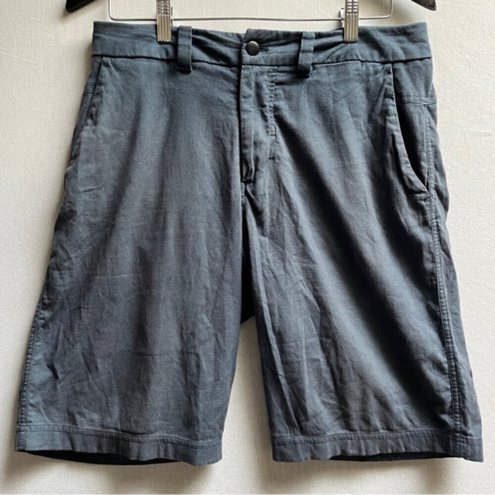 Lululemon Athletica ABC Men's Cotton Woven Casual Shorts Sz 32